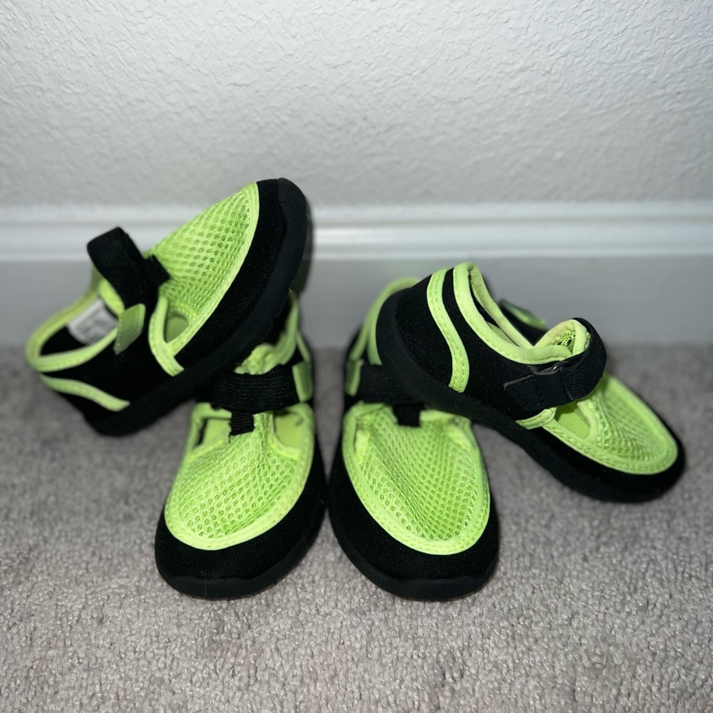 2 pairs of Toddler Water shoes- EUC
